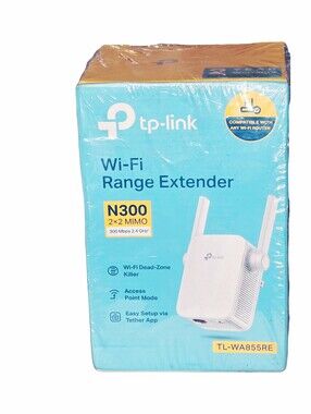 TP-Link TL-WA855RE N300 Wi-Fi Range Extender New Sealed